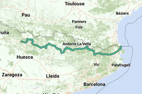 Ruta por la N-260