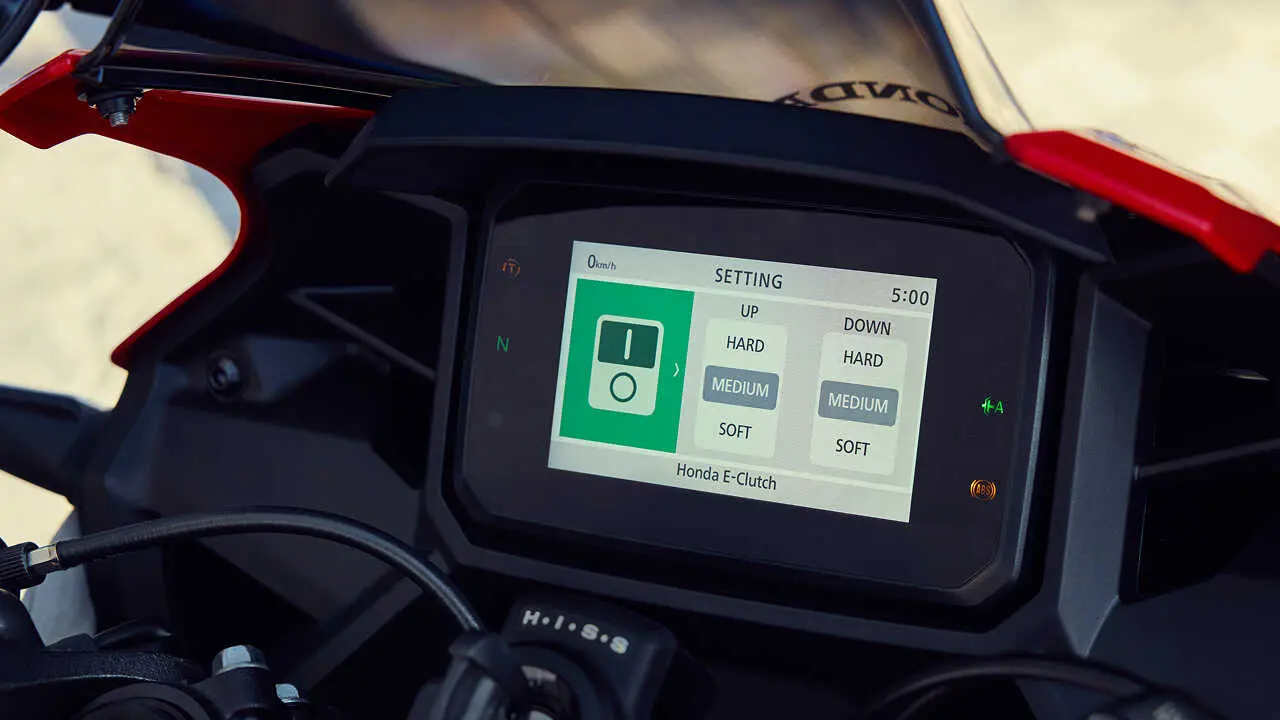 Honda CBR500R 2026-pantalla