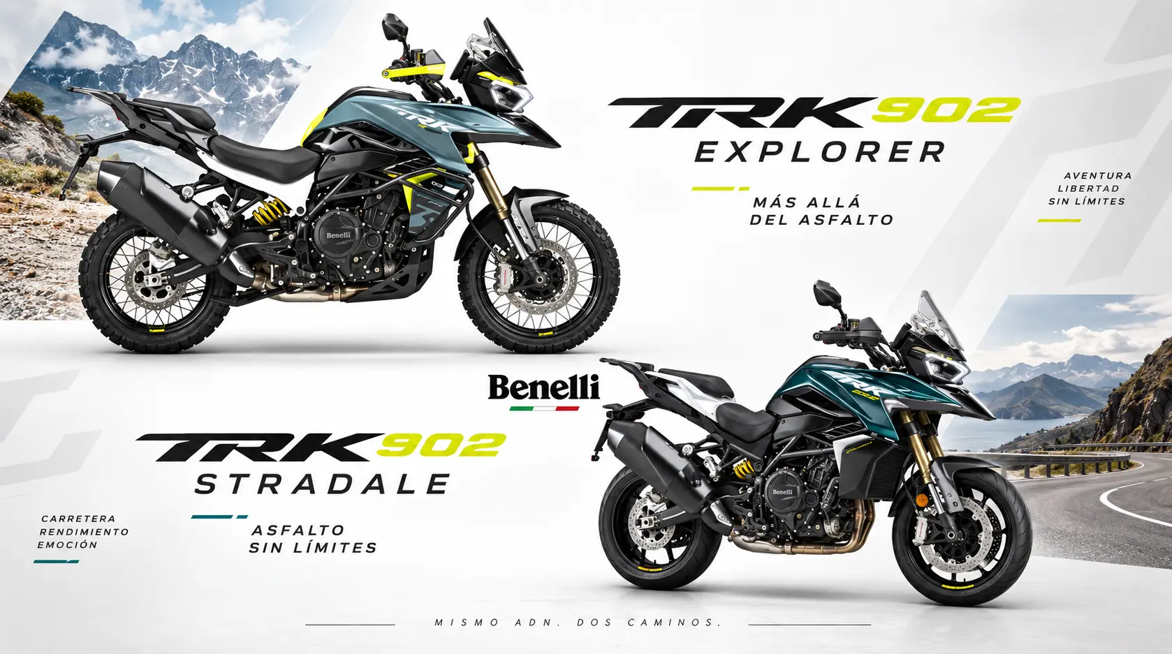 Benelli TRK 902 comparativa