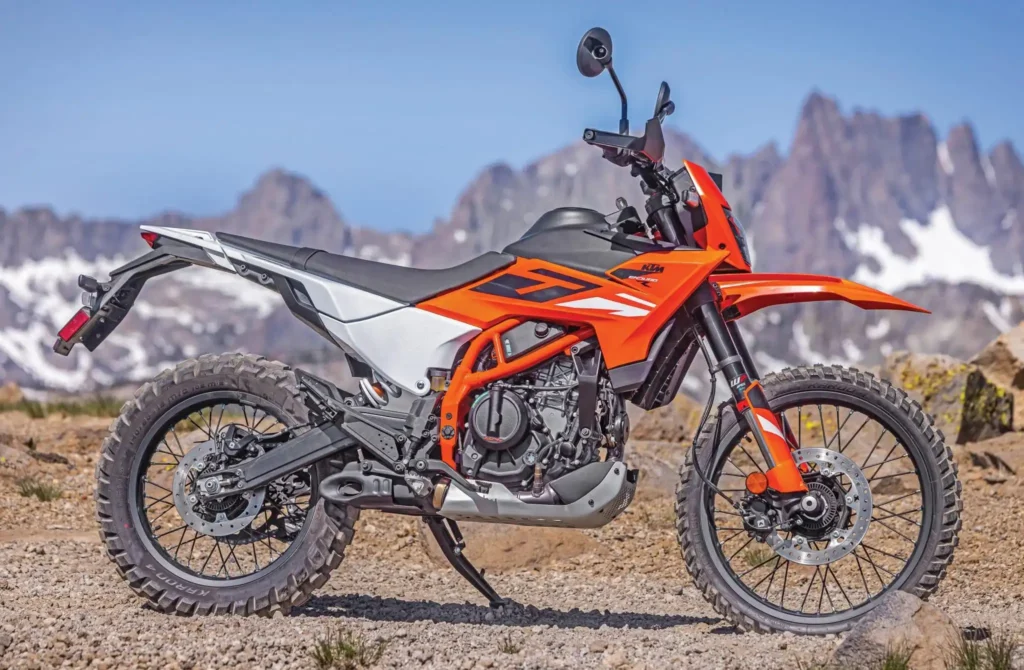 ktm 390 enduro r perfil