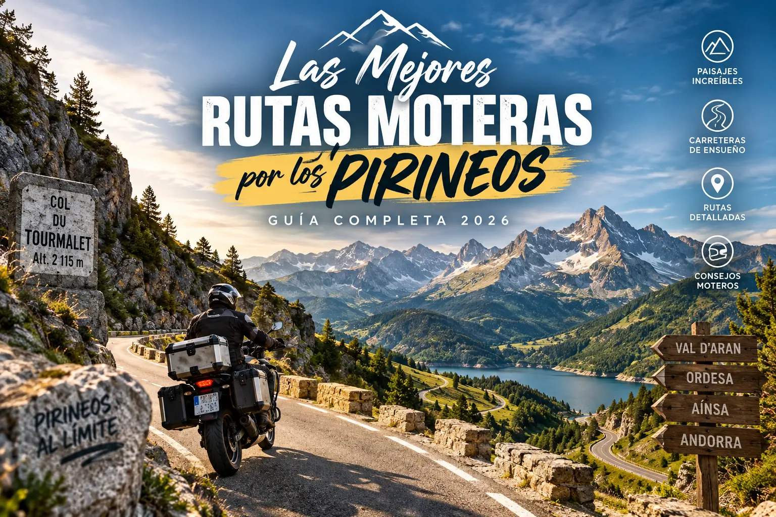 ruta en moto pirineos